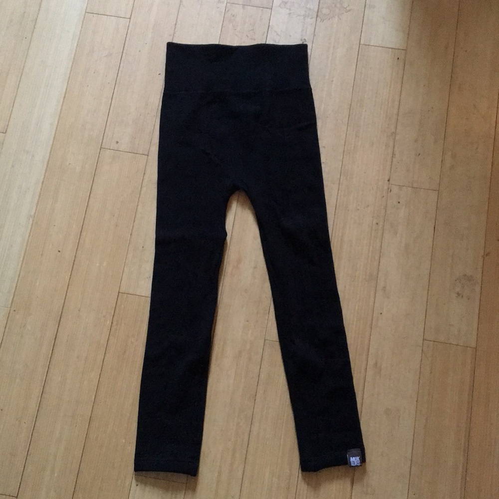 faux fur lined leggings
